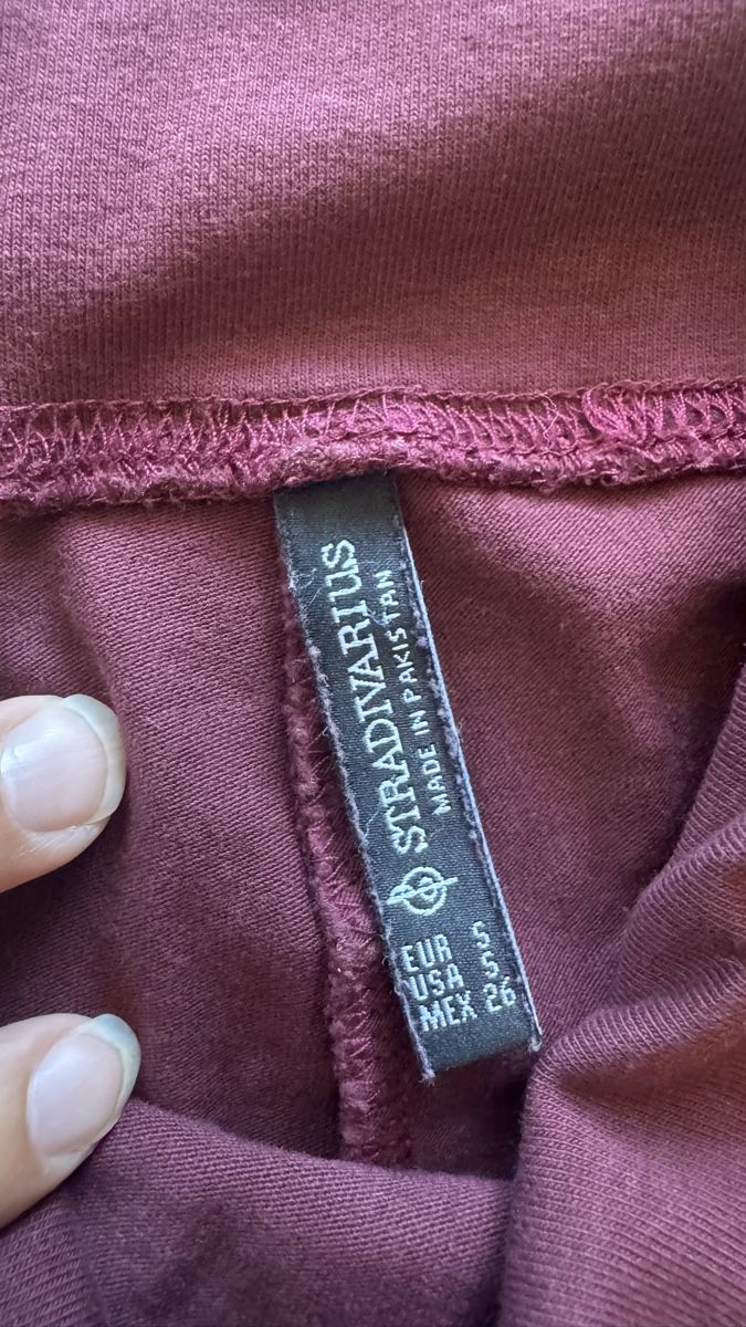 Leggings: legging bordeau bootcut – Neuf (Voir description) à Lonay par nei_79jc 1