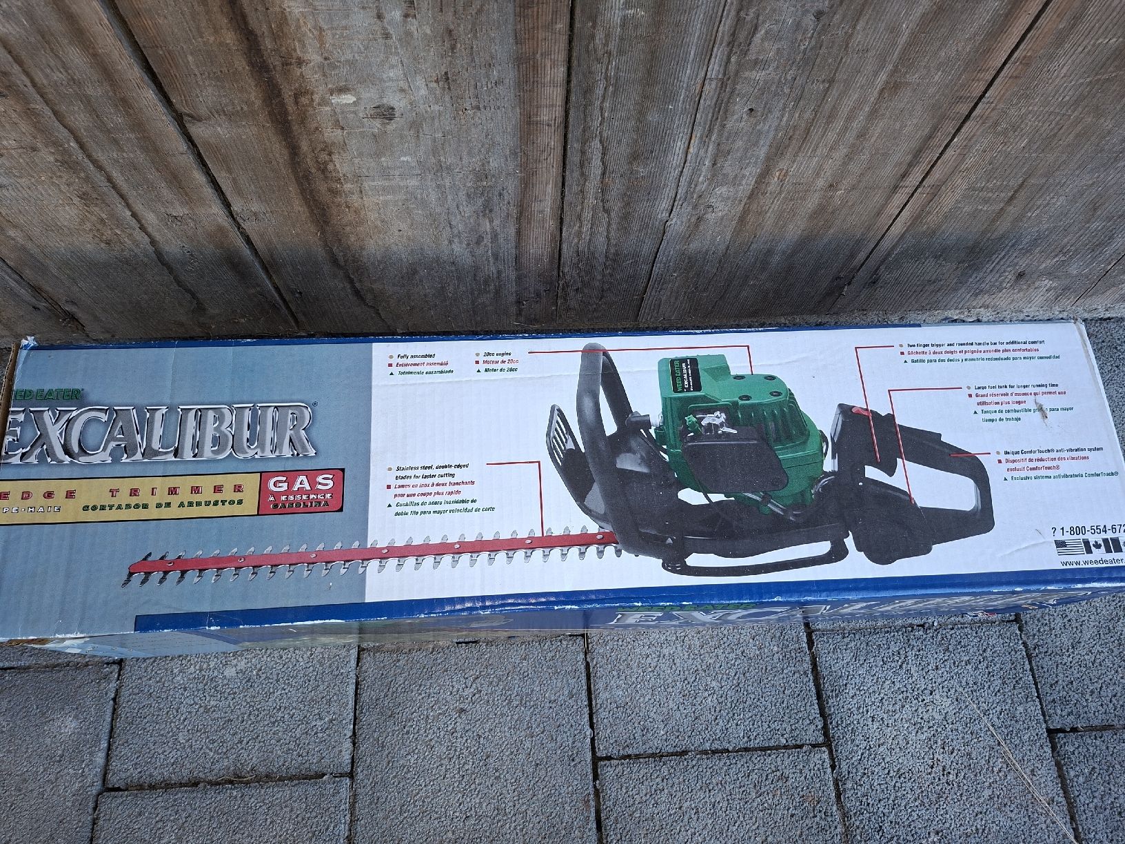 Tutti gli attrezzi: WEEDEATER EXCALIBUR 22'' Benzin Heckenschere – Nuovo e nell'imballaggio originale da Niederuzwil venduto da Dakitiki 5