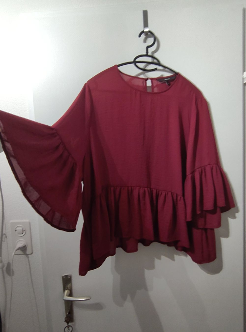 Vero Moda Camicette: Damen Bluse Vero Moda Grösse S weinrot – Usato da Winterthur venduto da dii_karn