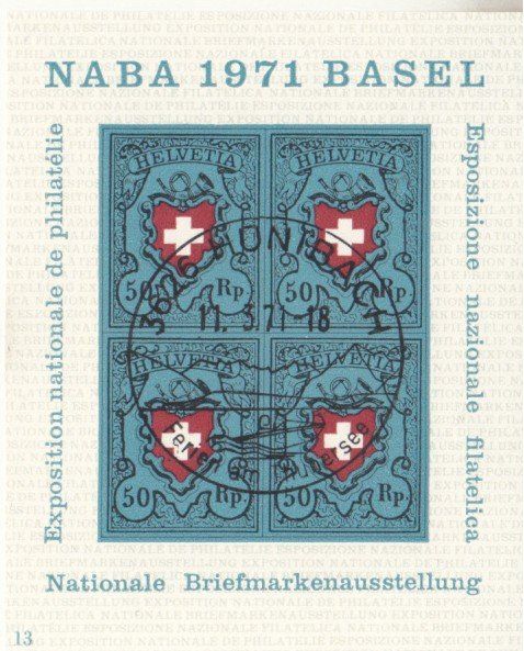 Tutti i francobolli: SBK W45 mit ET Hünibach – Usato da Bürglen TG venduto da StampGraf