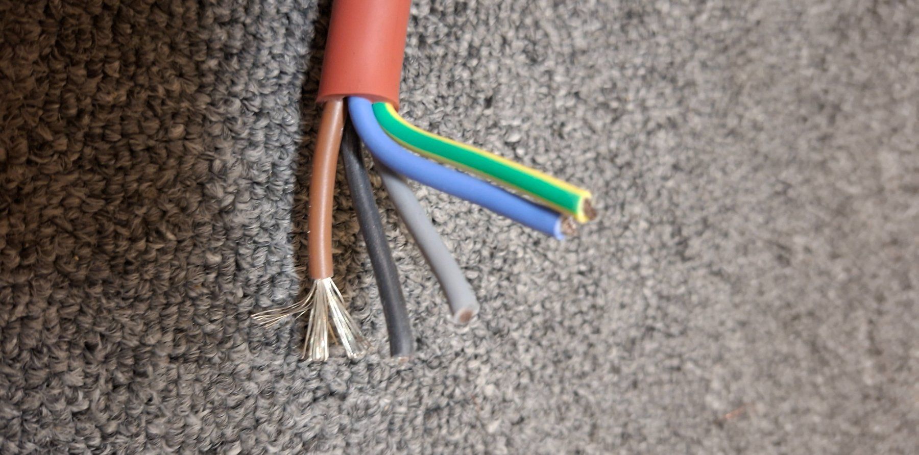 Cavi: Stromkabel hochflexibel 14m, 5x 2.5mm2 – Usato da Niedergösgen venduto da piccorx5 1
