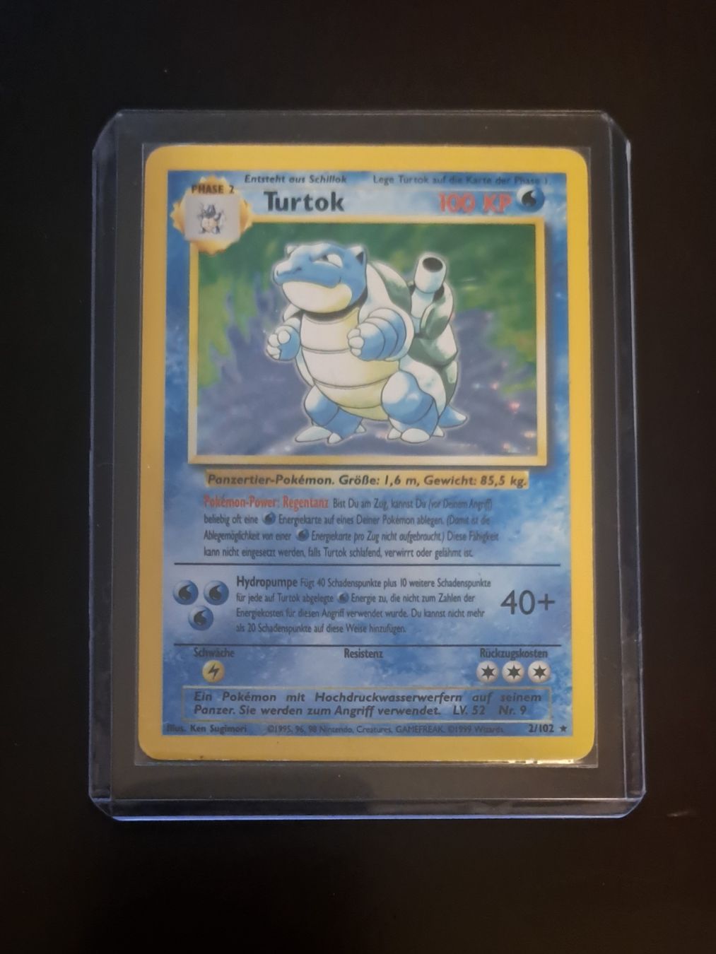 Pokémon Cartes à collectionner: Turtok Base Set 2/102 – D'occasion à Niederrohrdorf par Pascal91. 2