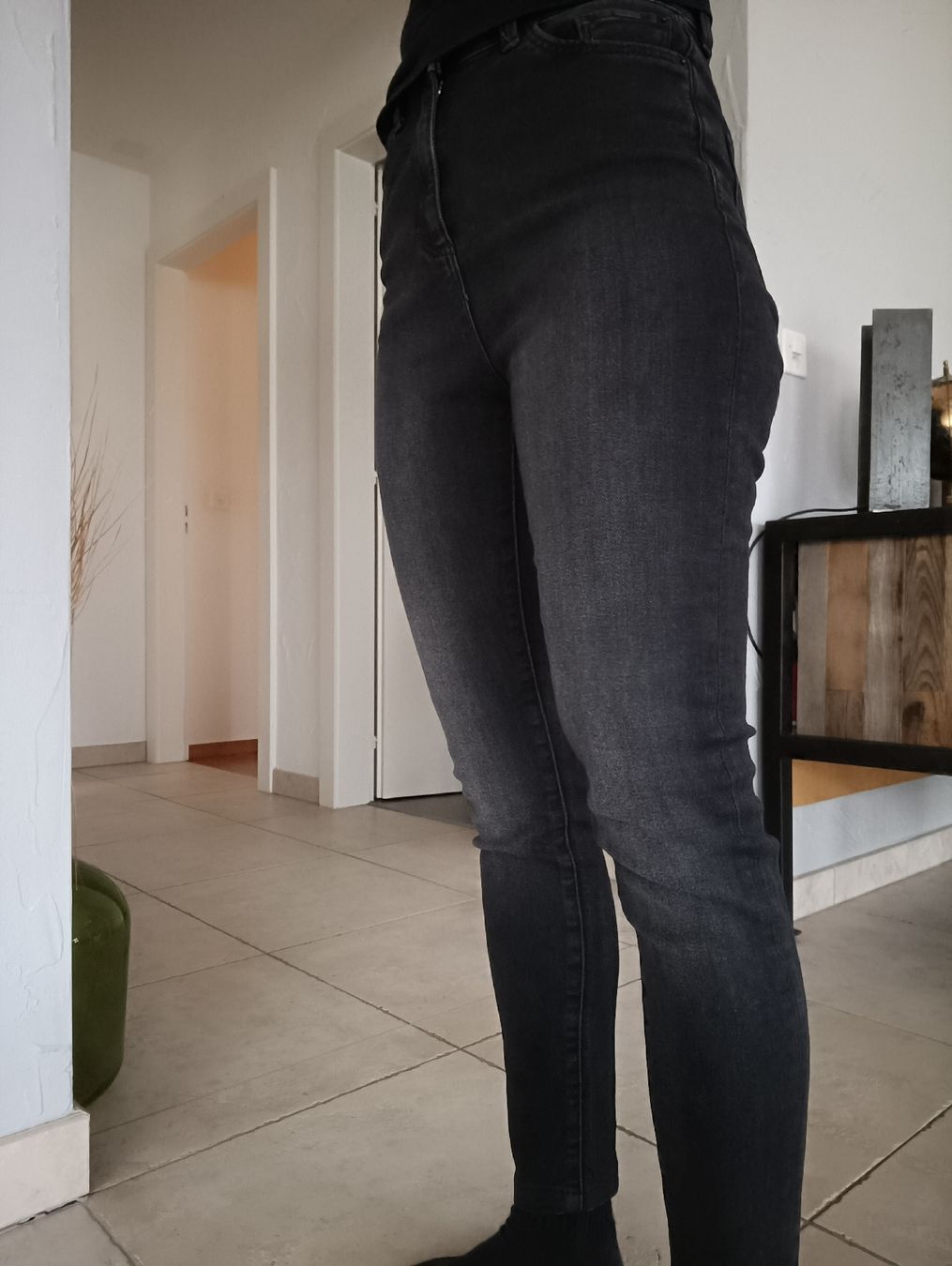 C&A Jeans: JEAN C&A NOIR USE  TAILLE HAUTE 34 – Gebraucht aus Sierre von shirley04 1