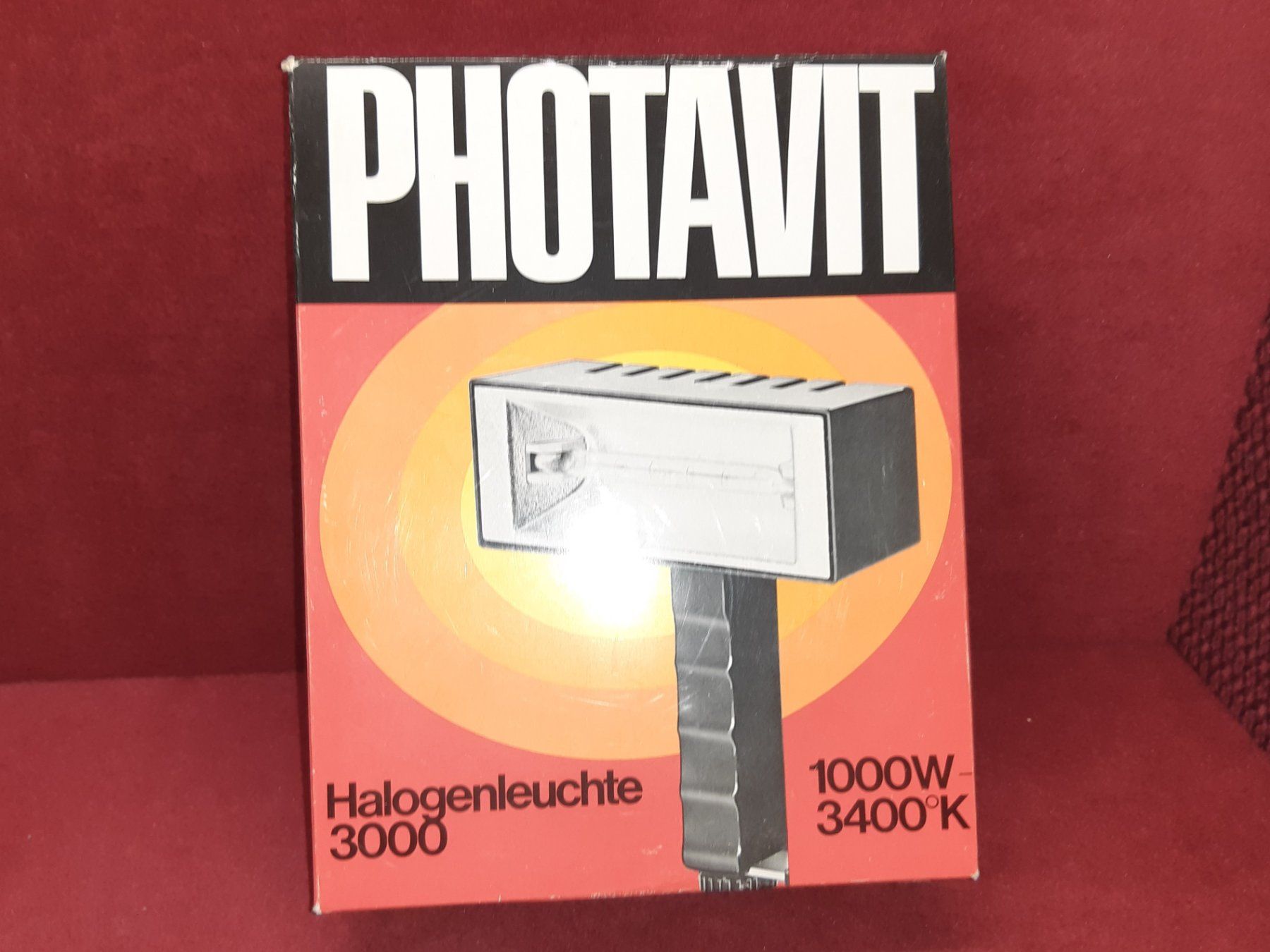 Lampade: Antike Lampe oder Blitzgereät, Leuchte! – Difettoso da Lohn-Ammannsegg venduto da Molch7 5