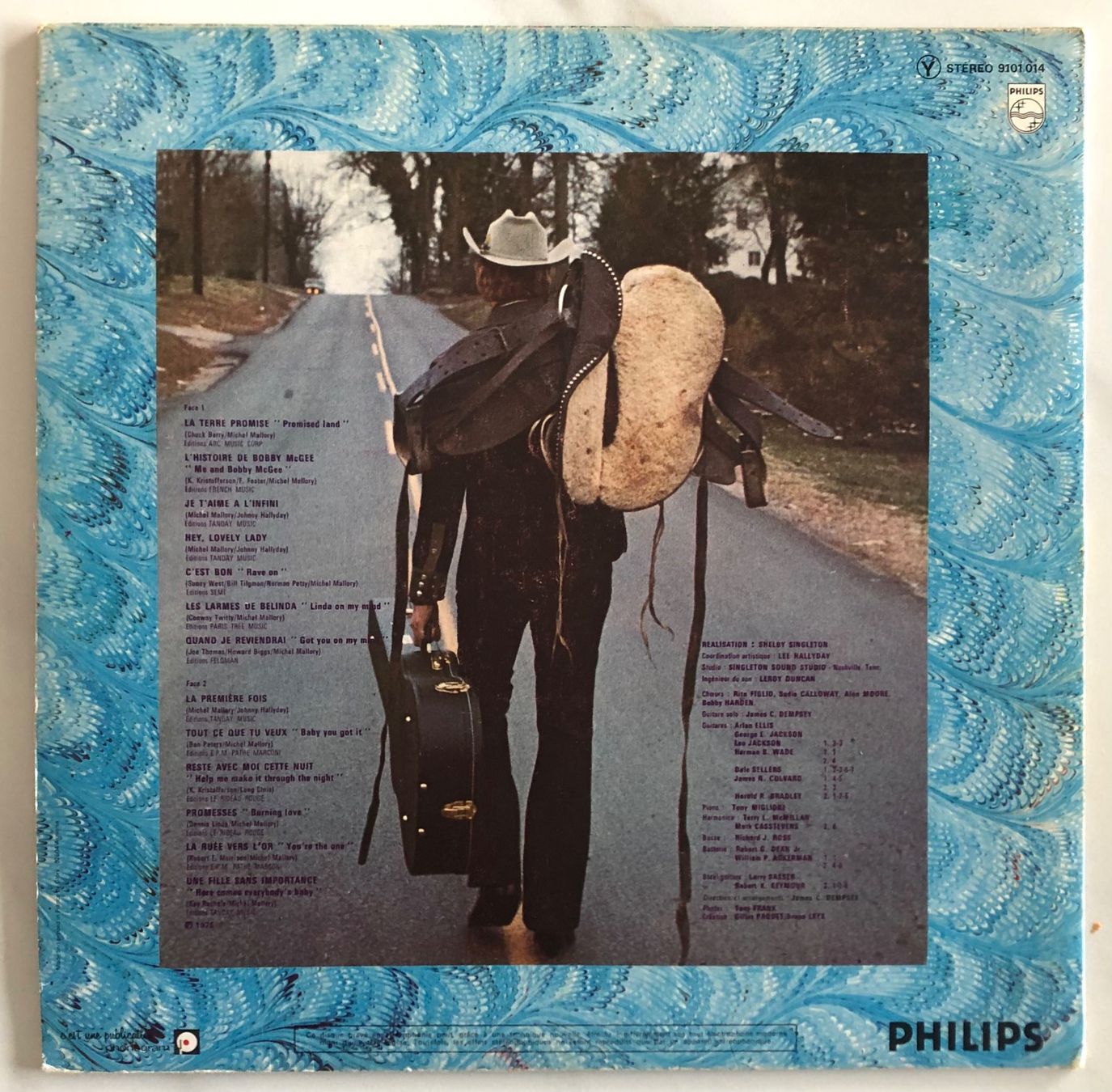 Dischi in vinile: JOHNNY HALLYDAY - LA TERRE PROMISE – Usato da Poliez-Pittet venduto da Newtown-Records 1