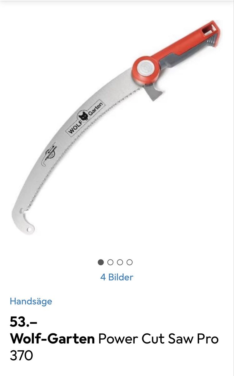 Wolf Garten Tutti gli attrezzi: Wolf Garten Multi-Star Baumschneider + Obstpflücker Set! – Nuovo e nell'imballaggio originale da Niederhasli venduto da Saraia_2026 5