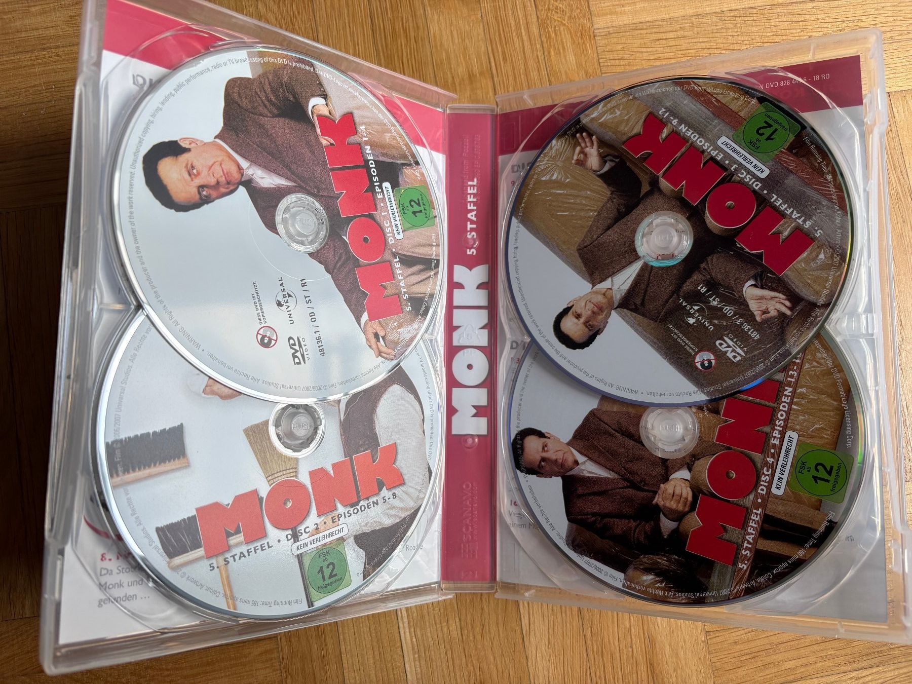 Tous les DVDs: Monk - 5. Staffel - DVD – Neuf (Voir description) à Zürich par Malcom 1