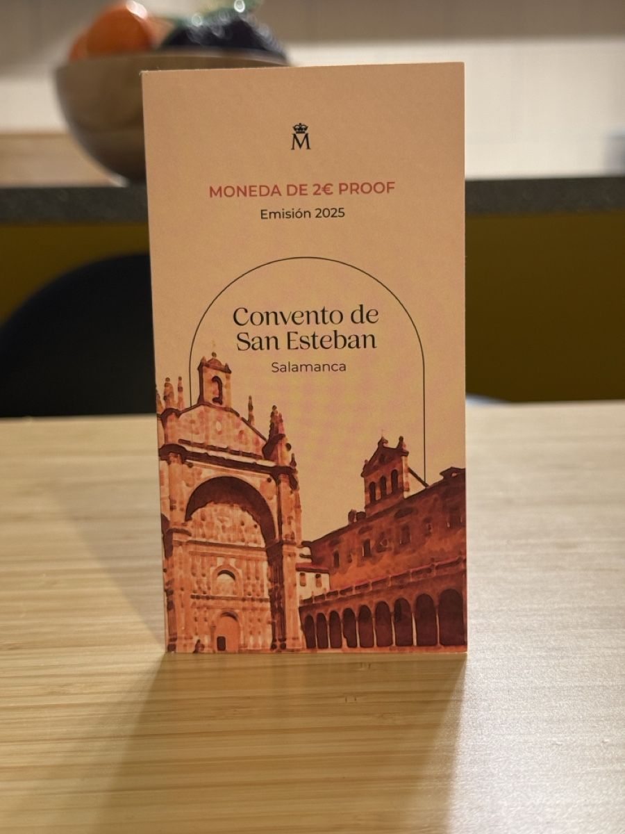 Tutti le monete: 2 euro Espagne 2025 Salamanque Proof – Nuovo e nell'imballaggio originale da Montreux venduto da Kokebullterrier1