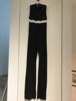 Trainingsanzug schwarz/weiss Grösse XS