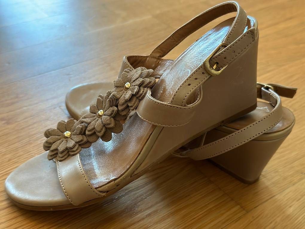 Damenschuhe: Ledersandalen 36 – Gebraucht aus Rothenburg von wer_g9fd 3