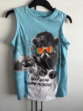 Tank top  T-Shirt ärmellos skater size 158/164
