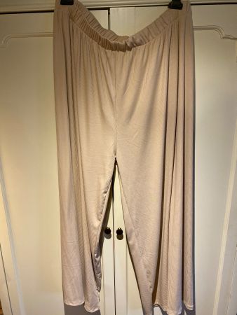 DAMEN HOSE-WEITE,LEICHTE HOSE,BEIGE
