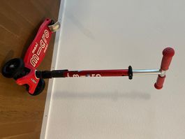 Micro Maxi Scooter rot gebrauchter Zustand