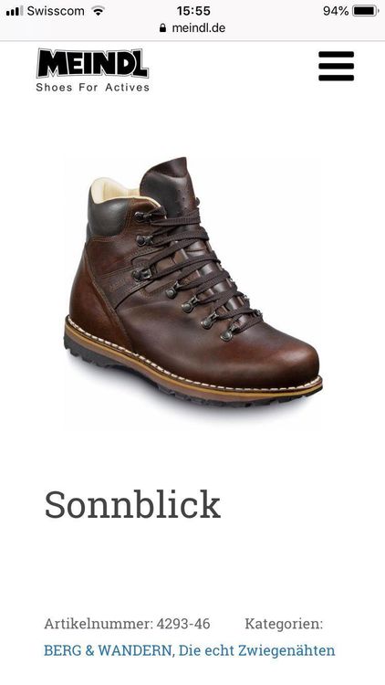 Meindl sonnblick walking on sale boots