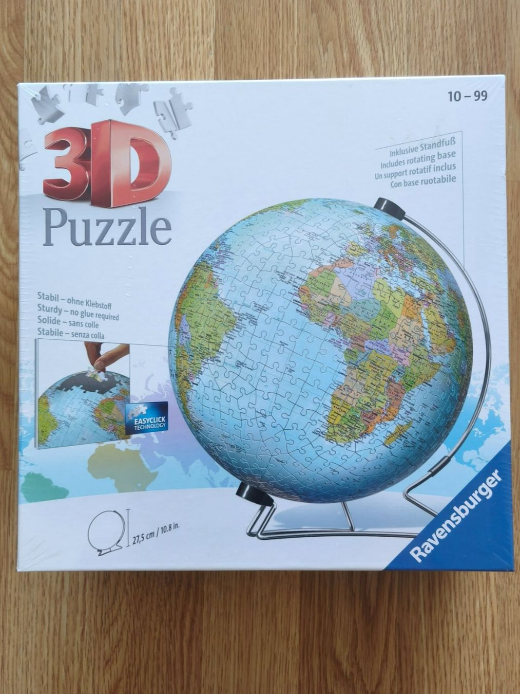 Ravensburger Puzzle: Ravensburger 3D Puzzle Globus 540 Teile neu – Nuovo e nell'imballaggio originale da Zumikon venduto da Kuegelsche