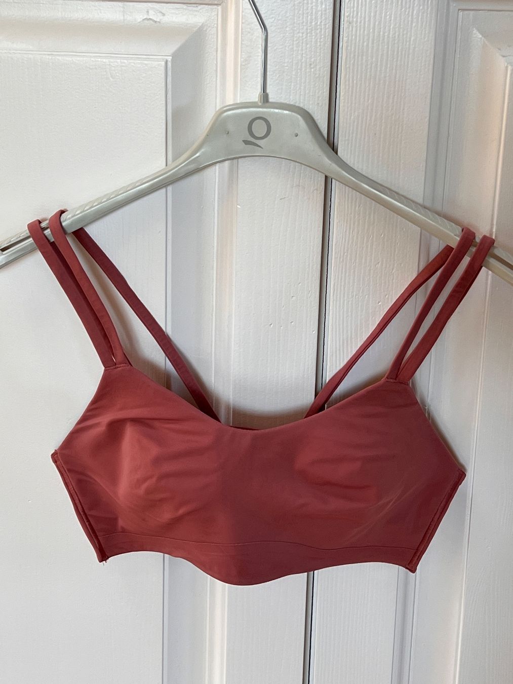Lululemon Top: Lululemon Sport-BH, Grösse 4, altrosa – Usato da Otelfingen venduto da Markthalle_C