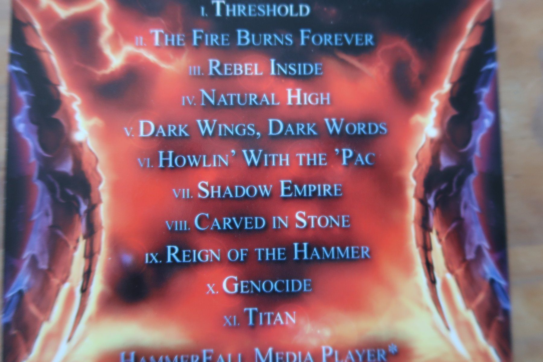 CDs: HAMMERFALL - THRESHOLD - CD – Gebraucht aus Basel von Patiscat 2