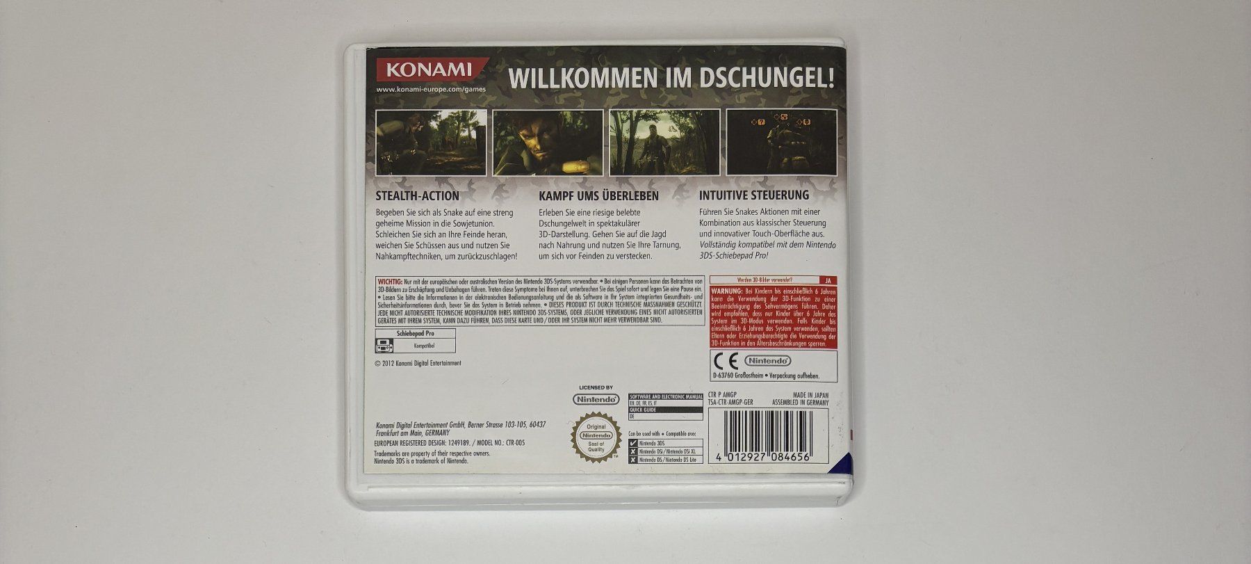 Nintendo Jeux: 3DS - Metal Gear Solid: Snake Eater 3D – D'occasion à Allschwil par bul_5pmr 2