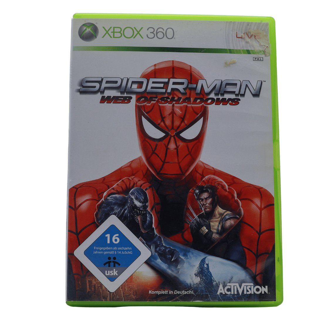 Spiele: Spider-Man Web of Shadows - XBOX 360 – Gebraucht aus Paudex von dindeboy