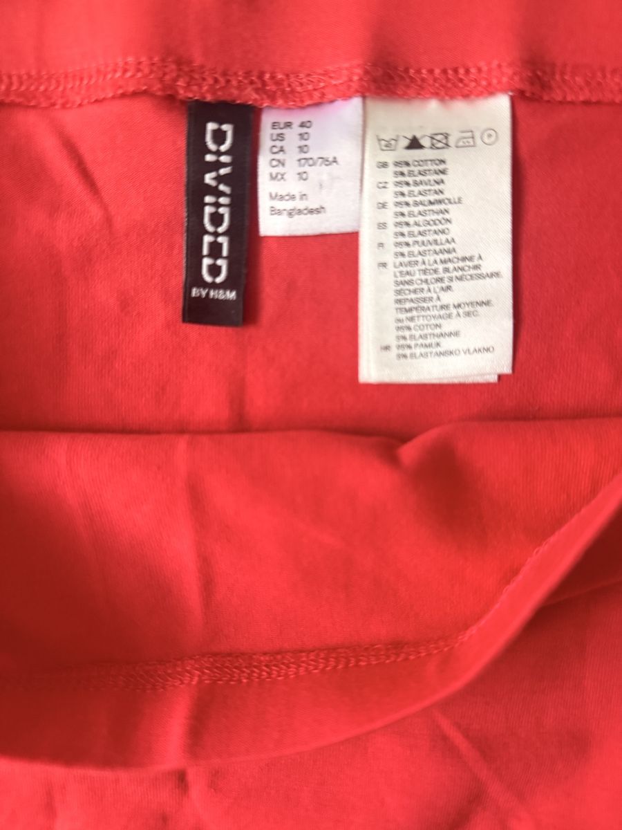 H&M Röcke: Roter H&M Basic Rock, Grösse 40 (neuwertig) – Neu (gemäss Beschreibung) aus Zürich von nakasch 1