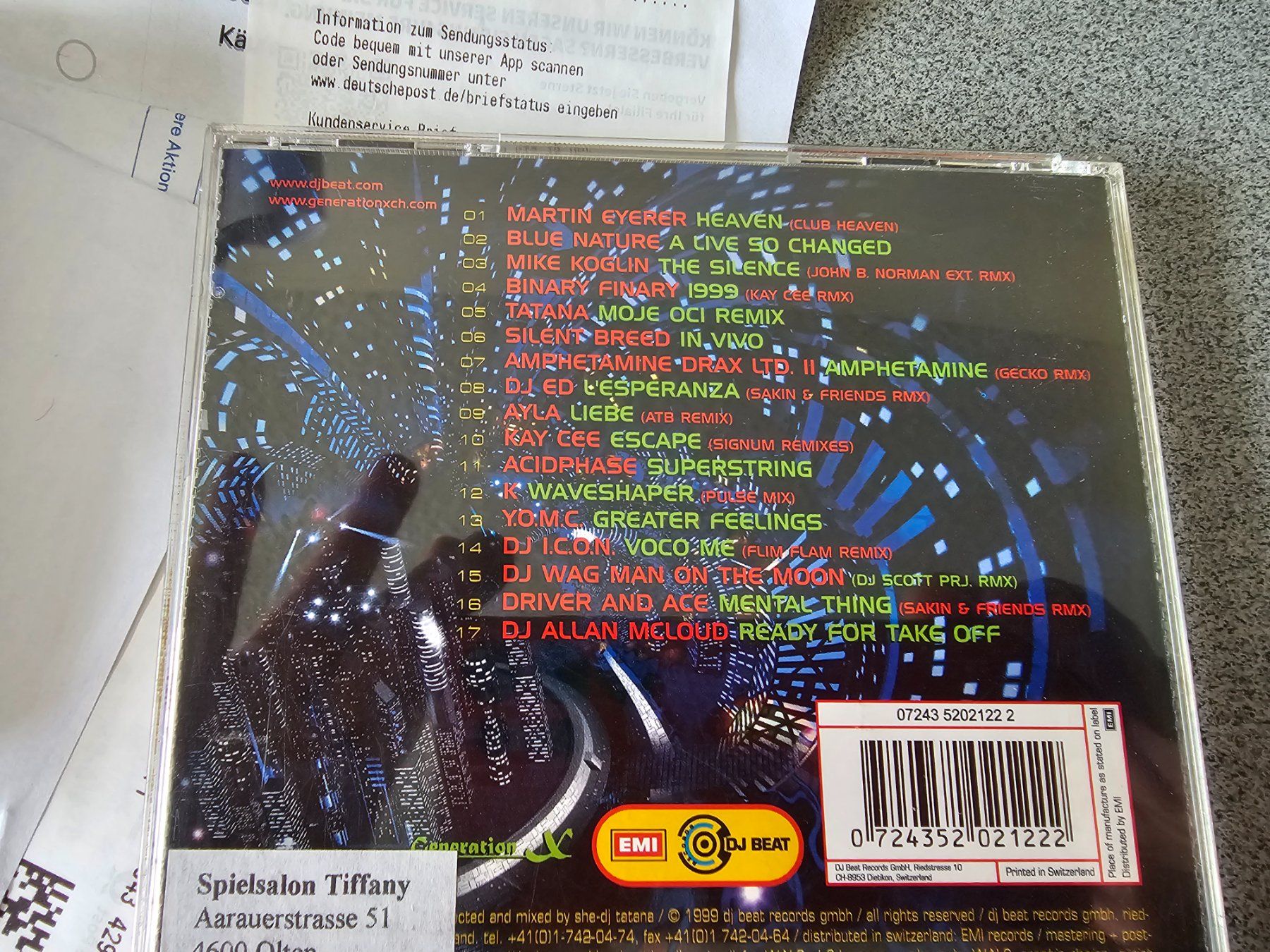 CDs: Goliath part 4-DJ tatana/streetparade – Gebraucht aus Bremgarten AG von musiccollector 1