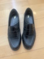 Schwarze Zara Loafer Grösse 38, wie neu