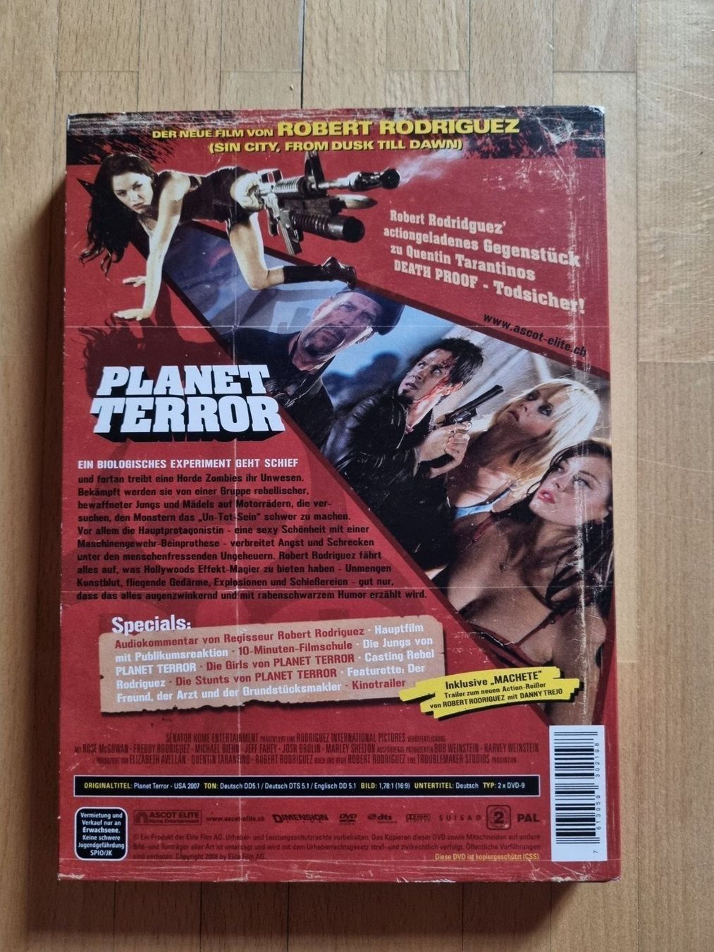Tutti i DVDs: Planet Terror,DVD Action-Horror Coll.Ed – Usato da Winterthur venduto da Belzarek 1