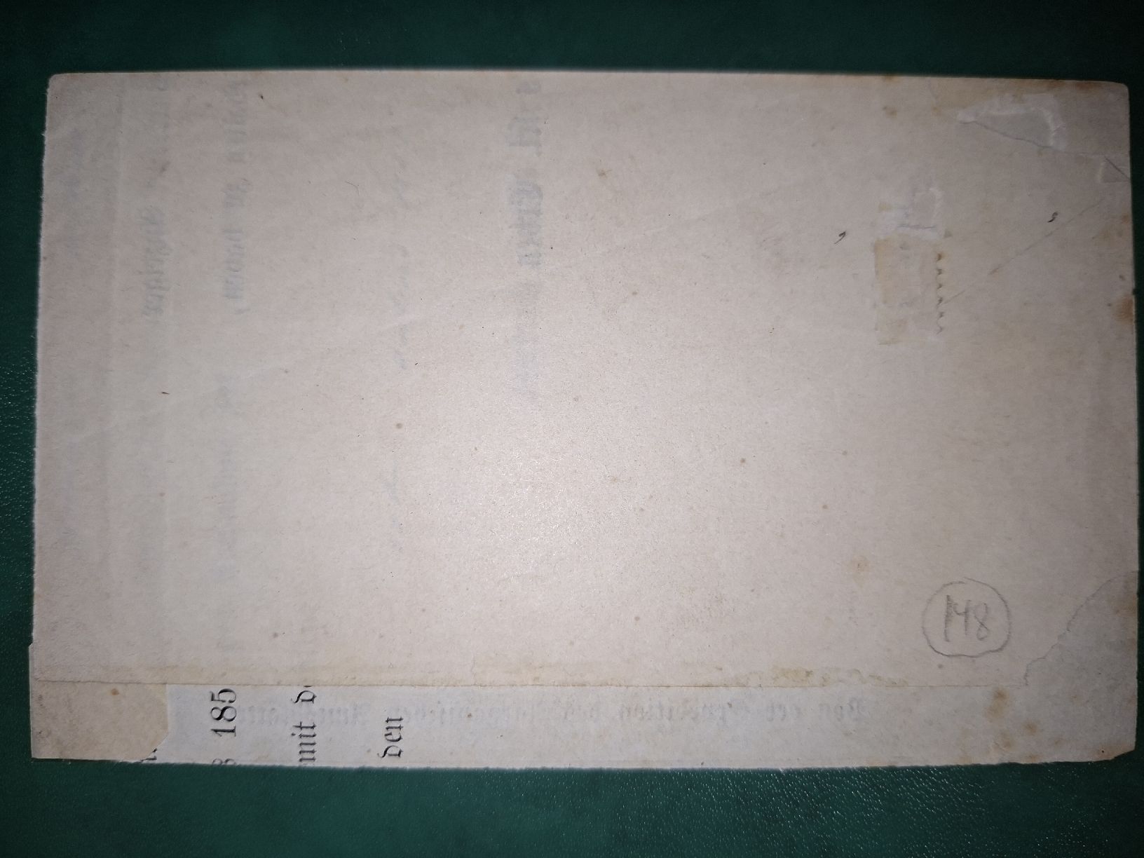 Tutti i francobolli: Rayon 16II Adressteil Stein B Typ 5 / Typ 6 PP Aarau – Usato da Balgach venduto da SIMEON27 4