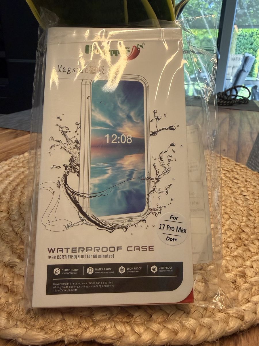 Apple Cover & Protezioni schermo: iPhone 17 Pro Max Wasserhülle – Nuovo e nell'imballaggio originale da Büsserach venduto da Hot_Shots