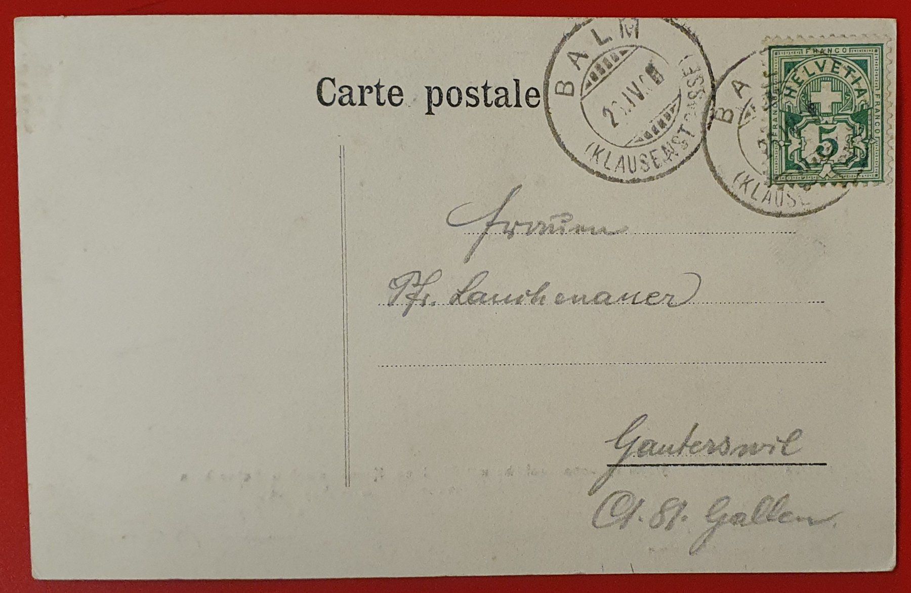 Cartoline postali: Hotel Klausenpasshöhe – Usato da Kreuzlingen venduto da Rschweiz1 1