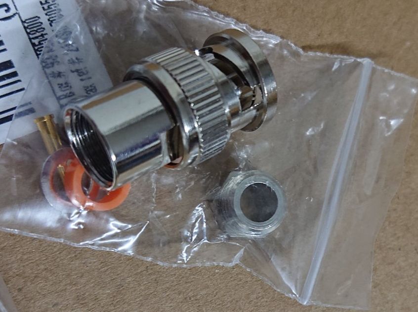 Componenti elettronici: 1 Stk BNC Stecker RG 58 - UG-88U/NT – Nuovo (secondo la descrizione) da Grenchen venduto da Zombiepolizist 2