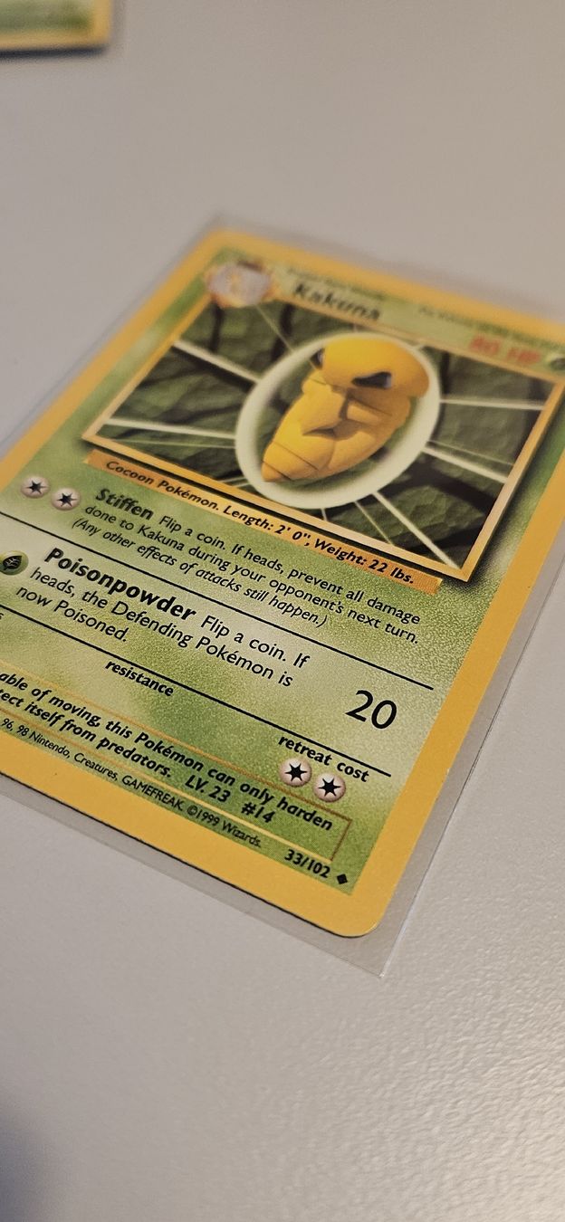 Pokémon Sammelbilder & Trading cards: Kakuna 33/102 ENG Base Set – Gebraucht aus Belp von Ginus85 4