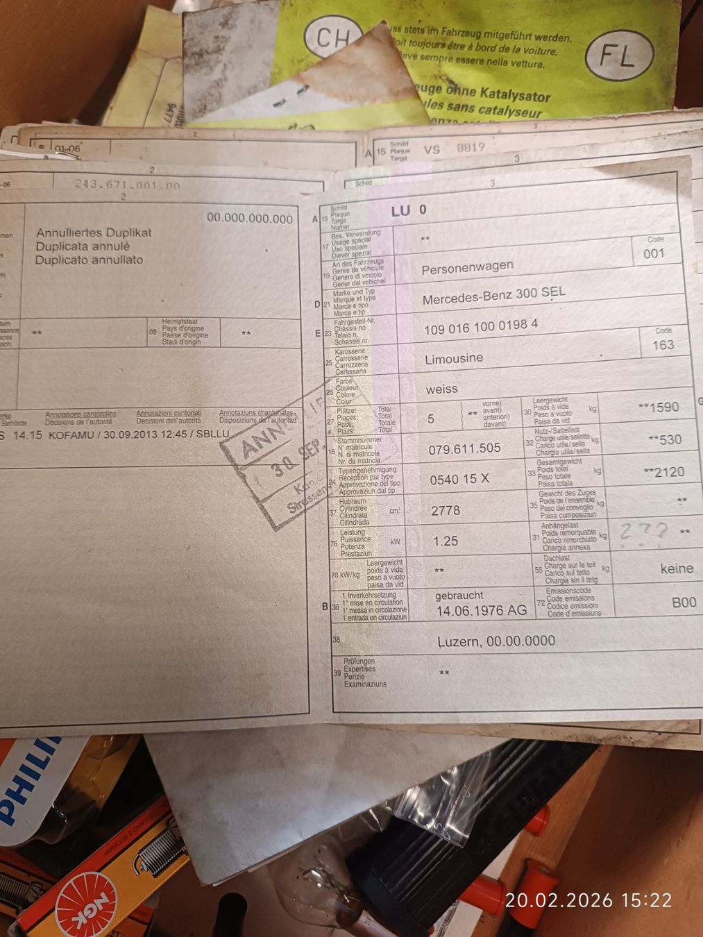 Automobili: Projekt MB 300 SEL – Usato da Visp venduto da Da.Happy 8