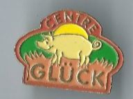 "Centre Glück" Pin