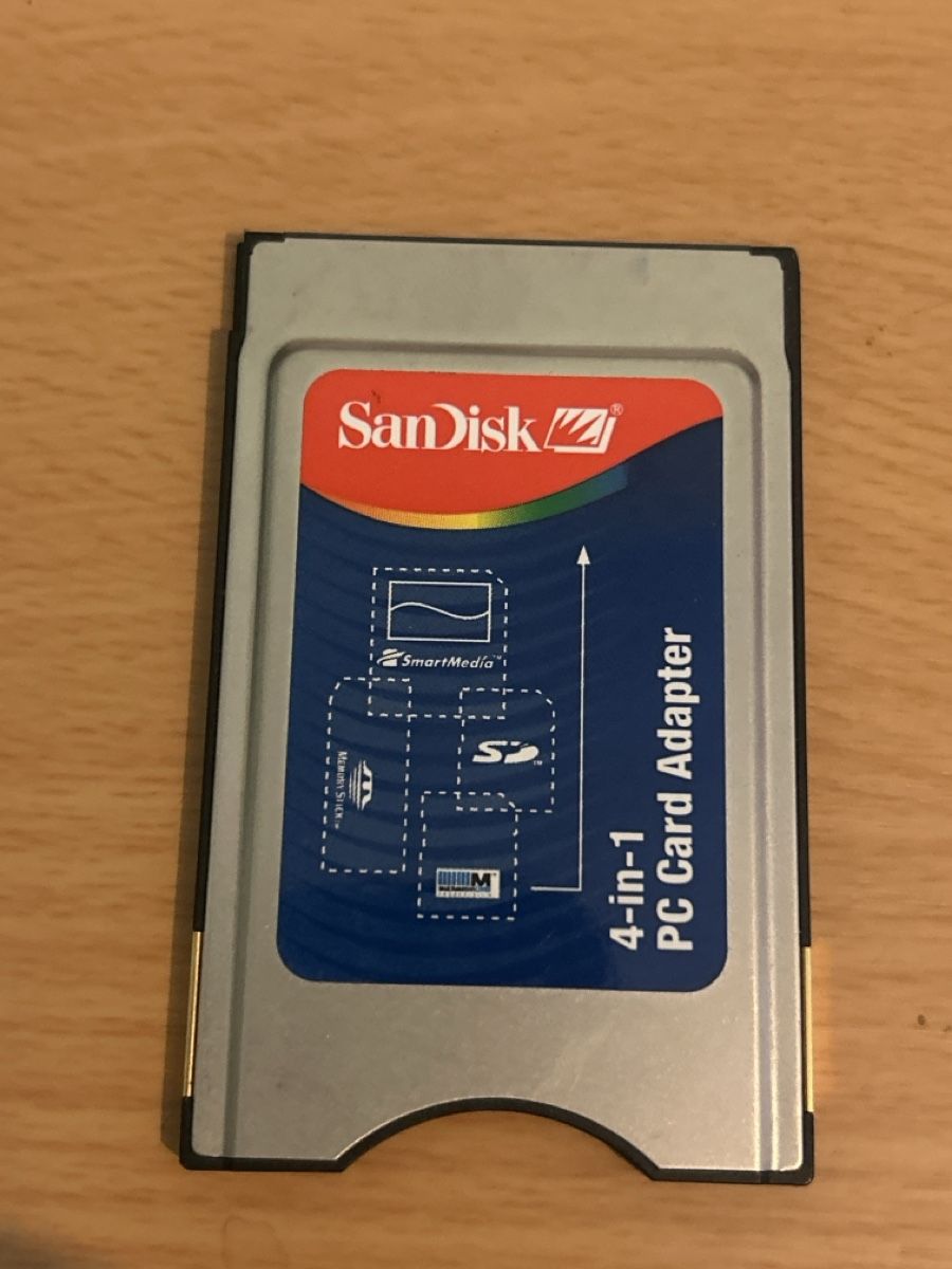 Sandisk Laufwerke & Adapter: SanDisk PC card Adapter – Gebraucht aus Monte Carasso von Mi3Or