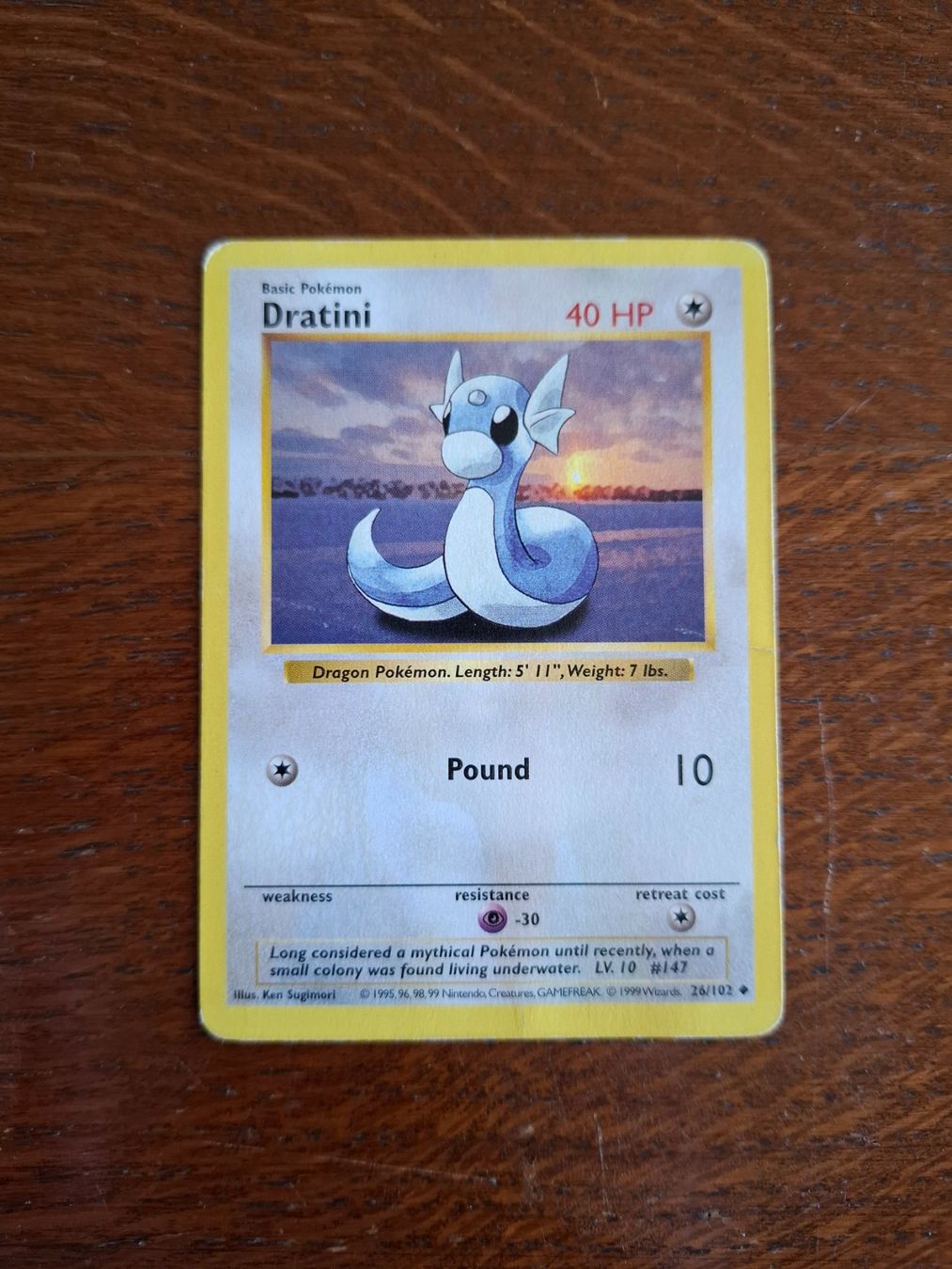 Pokémon Cartes à collectionner: Pokemon Dratini Base Set Shadowless 26/102 – D'occasion à Giornico par ale_lc8k