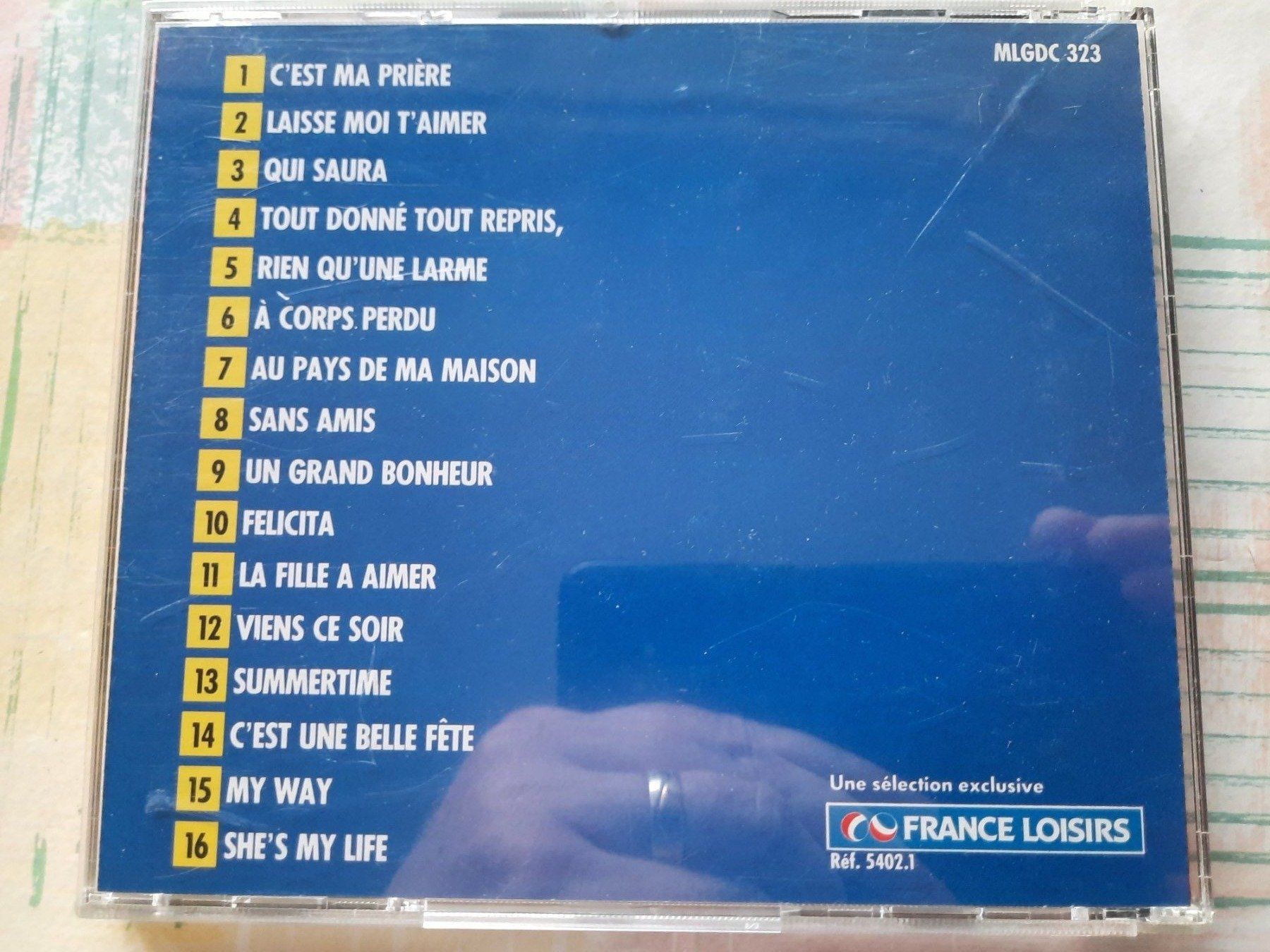 CDs: Cd Mike Brant - 16 grands succès  – D'occasion à Pully par bro_n52j 1