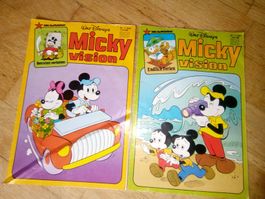 2x Micky Vision Nr. 7 (1980 + 1981) - Seltenes Sammlerstück