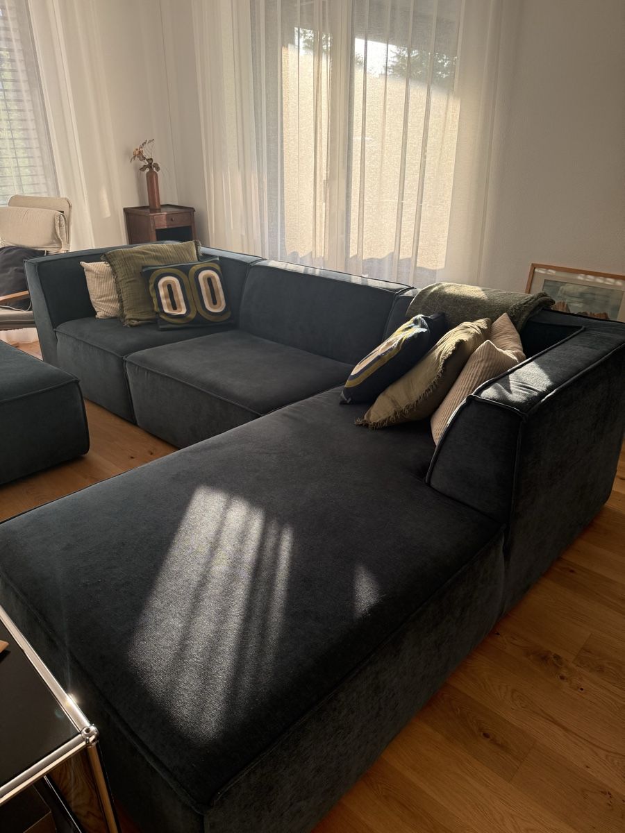 Sofas: Modulares Sofa von SOFACOMPANY in blau – Neu (gemäss Beschreibung) aus Suhr von PMB7