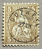 38 Zentrischer Zwergstempel Dozweil TG
