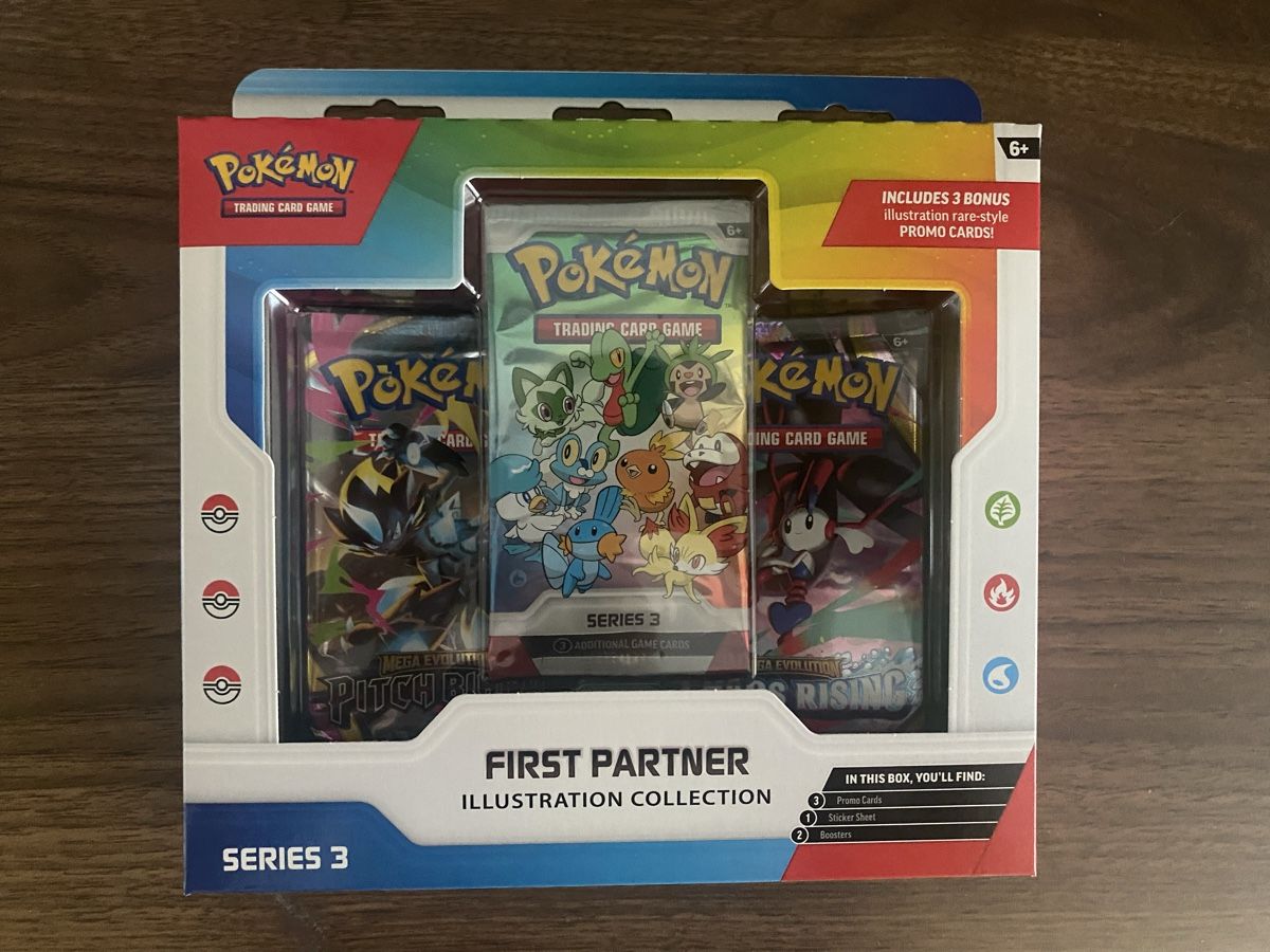 Pokémon Carte collezionabili: Pokémon First Partner Illustration Collection Series 3 EN – Nuovo e nell'imballaggio originale da Zürich venduto da Gunplakendo