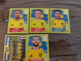 Panini Sticker SWE 5Stk