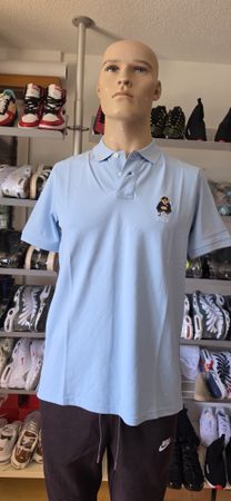 Orginale Polo Ralph Lauren Poloshirt hellblau Grösse XL neu