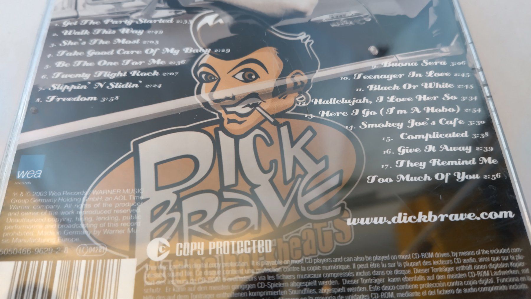 CDs: Dick Brave & The Backbeats - Dick this! / CD 2003 ab Fr. 4.- – Gebraucht aus Bellach von JingleJerry 2