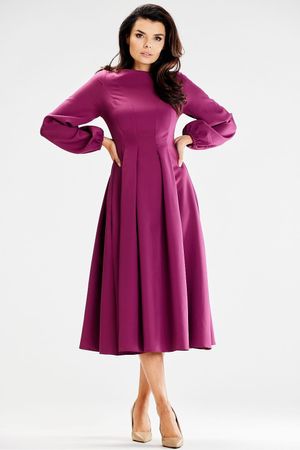 Elegantes Kleid in Violett Gr. M - perfekt für den Frühling