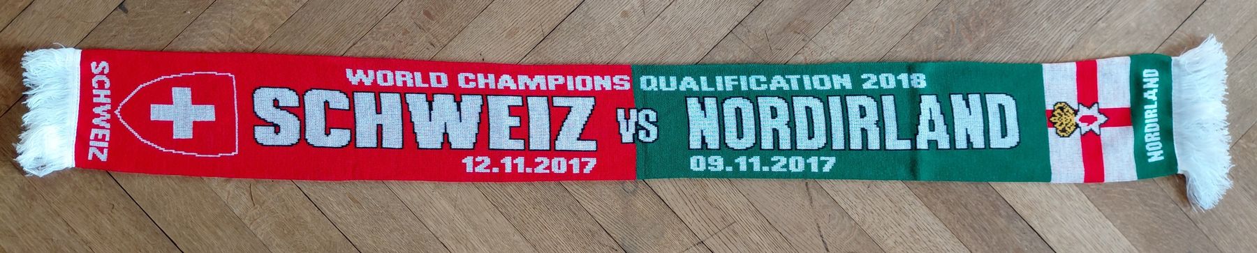 Foulards, Tücher & Schals: fanschal Schweiz vs Nordirland 2018 – Gebraucht aus Winterthur von SilverFR