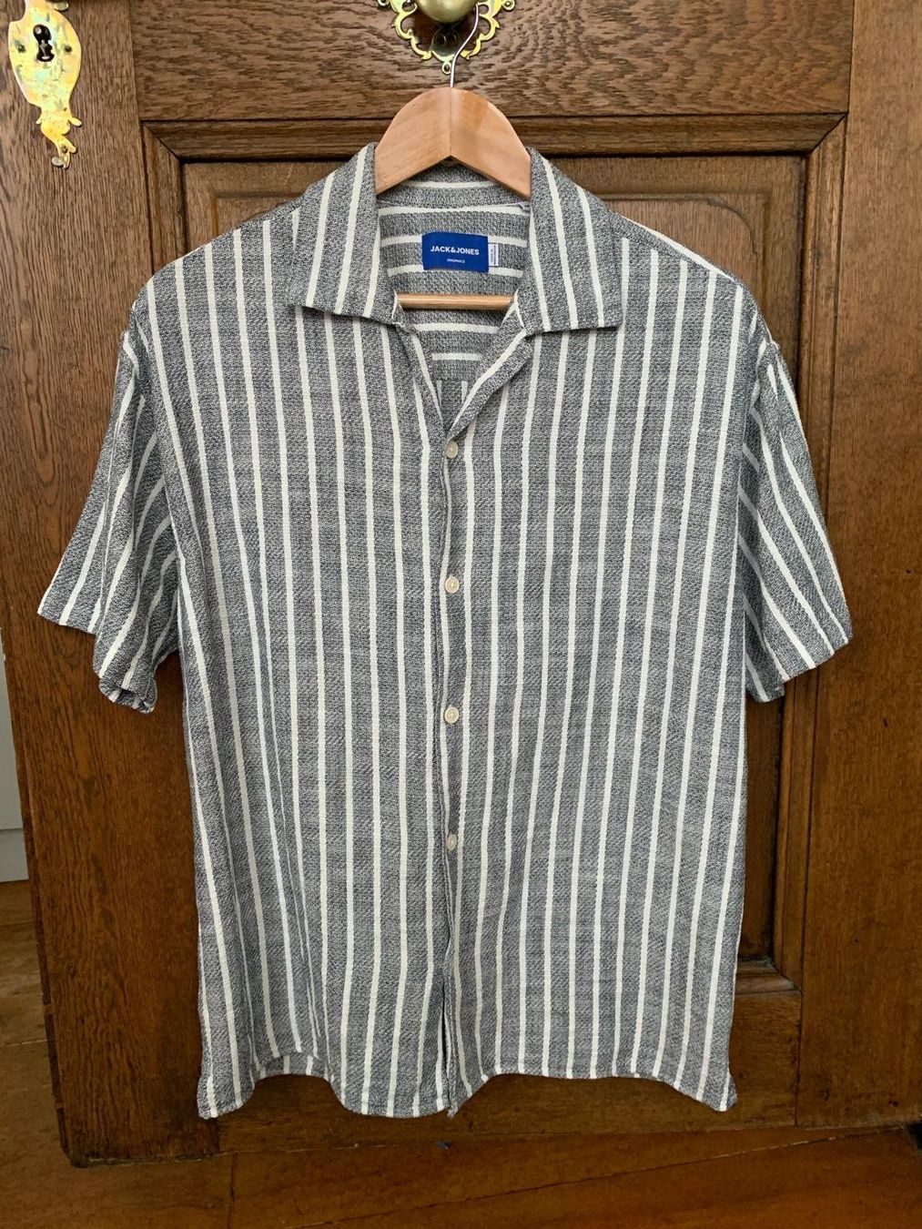 Hemden: Jack & Jones Kurzarmhemd, Grösse M, wie neu – Gebraucht aus Ibach von Pakopako