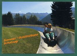 Schatzalp über Davos, Sommer-Schlittelbahn, ungelaufen