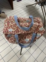 Lulu Firenze Reisetasche gemustert neu mit Etikett