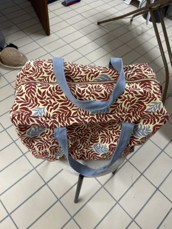 Lulu Firenze Reisetasche gemustert neu mit Etikett